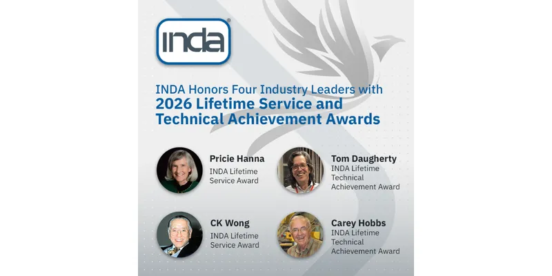 INDA Honors Four Industry Leaders for Lifelong Contributions to Nonwovens